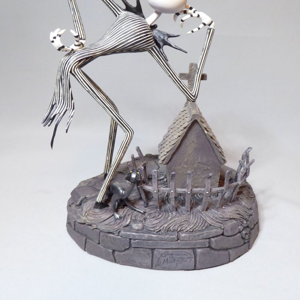 NEW 2001 MARKRITA DISNEY NIGHTMARE BEFORE CHRISTMAS JACK SKELLINGTON FIGURE PIN - Picture 7 of 15
